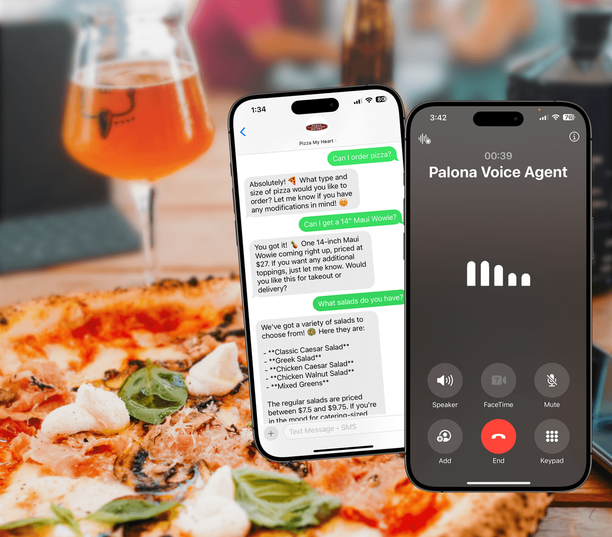 Pizza Home Illustration